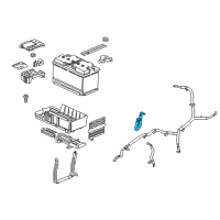 OEM 2020 Buick Envision Positive Cable Diagram - 22908087