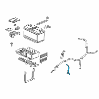 OEM 2020 Buick Envision Negative Cable Diagram - 84313756