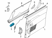 OEM 2022 Kia Sorento Unit Assy-Power Wind Diagram - 93581P2200