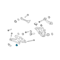 OEM BMW Locking Nut Diagram - 33-32-6-767-546