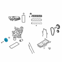 OEM 2015 Dodge Viper DAMPER-Vibration Diagram - 5037727AD