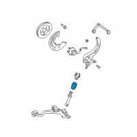 OEM 2006 Lincoln LS Spring Diagram - 3W4Z-5310-HA