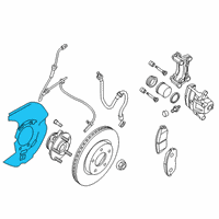 OEM 2021 Nissan Altima Plate-BAFFLE Diagram - 41161-6CT0A