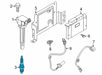 OEM 2022 Kia K5 Spark Plug Assembly Diagram - 1887508085