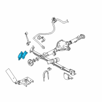 OEM 1997 Ford Explorer Shackle Diagram - F87Z-5776-AA