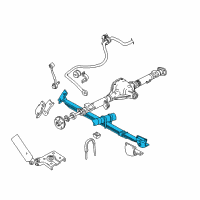 OEM Ford Explorer Leaf Spring Diagram - F57Z-5560-A