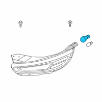 OEM Kia Seltos Bulb Diagram - 1864428087L