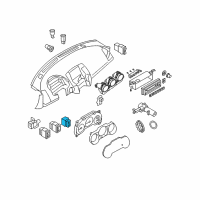 OEM Nissan Altima Switch Assy-Trunk Opener Diagram - 25380-8J015