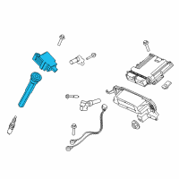 OEM 2019 Ford Expedition Ignition Coil Diagram - HL3Z-12029-D