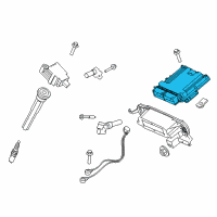 OEM Ford Expedition ECM Diagram - KL3Z-12A650-AANP