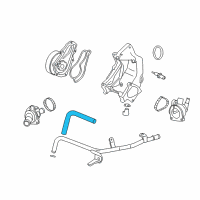 OEM 2007 Honda CR-V Hose, Bypass Inlet Diagram - 19504-RAA-A00