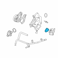 OEM 2011 Honda Accord Seal, Thermostat Case (Nippon Thermostat) Diagram - 19322-PNA-003