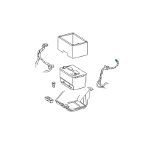 OEM 2006 Dodge Ram 3500 Battery Wiring Diagram - 56051989AA