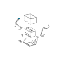 OEM 2005 Dodge Ram 1500 Battery Positive Cable Diagram - 56051988AB