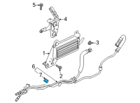 OEM Ford F-150 Tube Assembly Clip Diagram - JL3Z-7N291-B