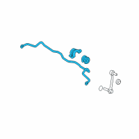 OEM Hyundai Sonata Bar Assembly-Front Stabilizer Diagram - 54810-3K100