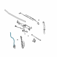 OEM Chrysler Voyager Nozzle Windshield washer Diagram - 4717941AA