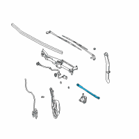 OEM Dodge Caravan Link W/S-WIPER Diagram - 5018666AA