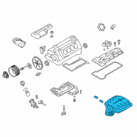 OEM BMW M3 Air Collector Diagram - 11-61-7-838-010