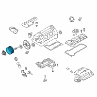 OEM BMW Engine Crankshaft Pulley Diagram - 11-23-7-838-230