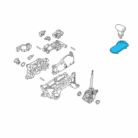 OEM 2018 Kia Optima Boot Assembly-Shift LEVE Diagram - 84645D4000WK