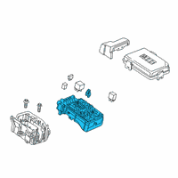 OEM 2017 Buick Envision Fuse & Relay Box Diagram - 84423753