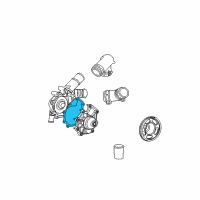 OEM Mercury Gasket Diagram - XS2Z-8507-AA