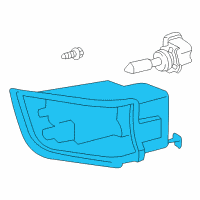 OEM Toyota 4Runner Fog Lamp Assembly Diagram - 81211-35060