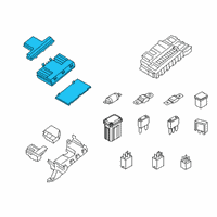 OEM Ford Fusion Junction Block Diagram - HG9Z-14A068-A