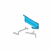 OEM 2005 Ford Explorer Oil Cooler Diagram - 4L2Z-7A095-BA