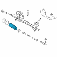 OEM 2018 Ford Transit Connect Boot Diagram - 3M5Z-3K661-A