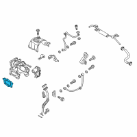 OEM Hyundai Gasket-Turbocharger Diagram - 28521-03410