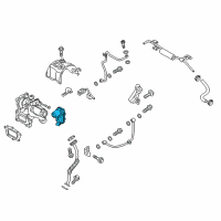 OEM 2019 Hyundai Elantra Valve-Solenoid Waste Gate Control Diagram - 39400-03AA0