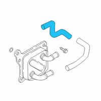 OEM 2021 Nissan Kicks Hose-Water, Oil Cooler Diagram - 21307-5RB1A