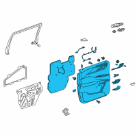 OEM 2019 Cadillac Escalade ESV Handle, Inside Diagram - 84161818