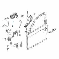 OEM 2012 BMW 535i xDrive Right Operating Rod Diagram - 51-21-7-175-648