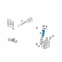 OEM Ford Focus Air Tube Diagram - 4S4Z-9B647-A