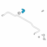 OEM Hyundai Santa Fe Bracket-STABILIZER Bar, RH Diagram - 55515-2M500