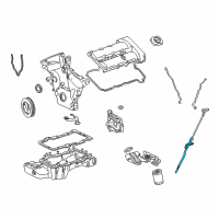 OEM 2007 Mercury Montego Tube Assembly Diagram - 5F9Z-6754-AA