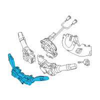 OEM 2020 Kia Cadenza Switch Assembly-MULTIFUN Diagram - 93406F6512