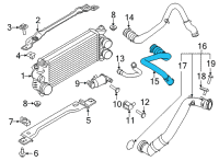 OEM 2022 Ford F-150 DUCT - AIR Diagram - ML3Z-6C646-A