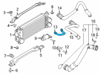 OEM 2022 Ford F-150 HOSE Diagram - ML3Z-9J478-B