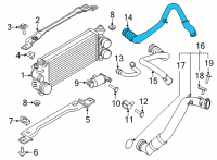 OEM 2021 Ford F-150 DUCT - AIR Diagram - ML3Z-6C646-B