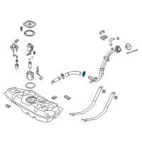 OEM Hyundai Clamp-Hose Diagram - 14711-43006-B