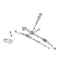 OEM 2017 Kia Soul Bolt Diagram - 1123306106B