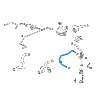 OEM 2020 Chevrolet Equinox Outlet Hose Diagram - 84129286