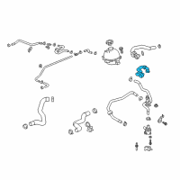 OEM 2021 Chevrolet Equinox Heater Hose Diagram - 84818924