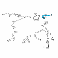 OEM 2018 Chevrolet Equinox Inlet Hose Diagram - 84129293