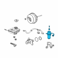 OEM 2016 Chevrolet Corvette Pump Diagram - 84489853