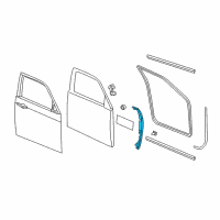 OEM 2016 Dodge Charger WEATHERST Diagram - 68040049AC